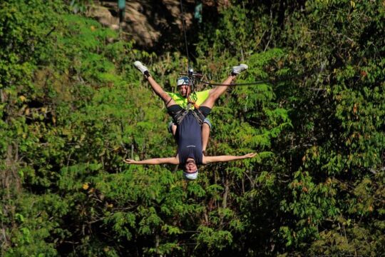 Zipline Canopy in Nogalito Ecopark, 10 minutes from Puerto Vallarta