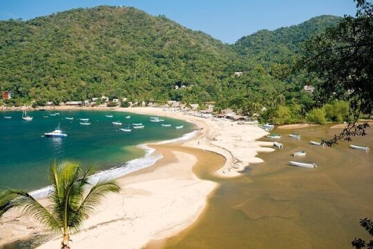 Full Day Tour in Yelapa and Majahuitas in Catamaran with Snorkel
