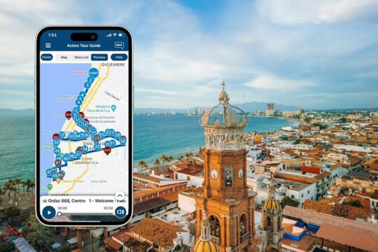 Puerto Vallarta App Based Self Guided Tour with Audio Narration