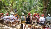 Jungle Adventure with Ziplines and Waterfall with Restaurant