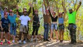 Had a great time ziplining